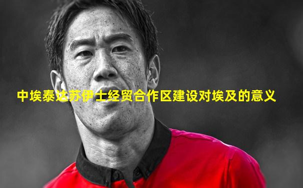 中埃泰达苏伊士经贸合作区建设对埃及的意义