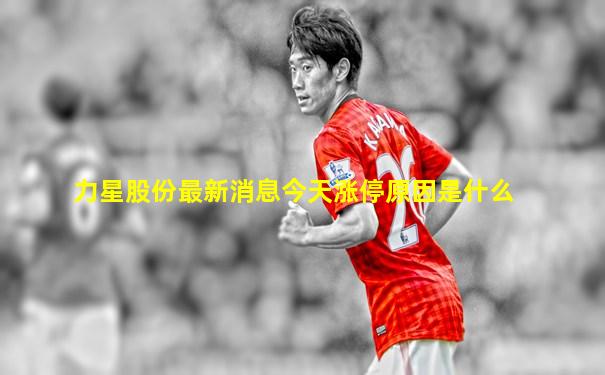 力星股份最新消息今天涨停原因是什么