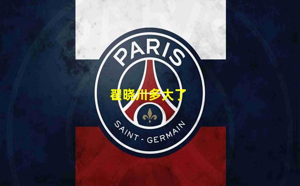翟晓川多大了